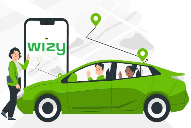Водій і пасажири Wizy вирушають у спільну подорож